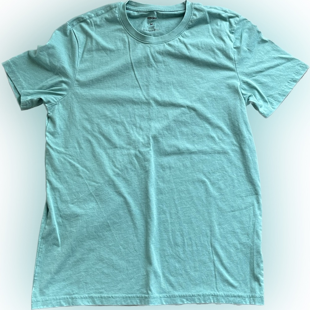 Men’s Sonoma Tee, size Medium (turquoise)